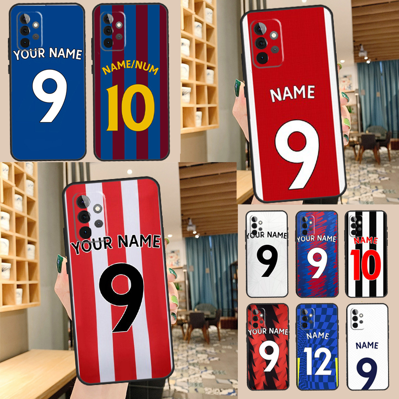 Phone Cases Liverpool - Personalised Football Name Number Case For