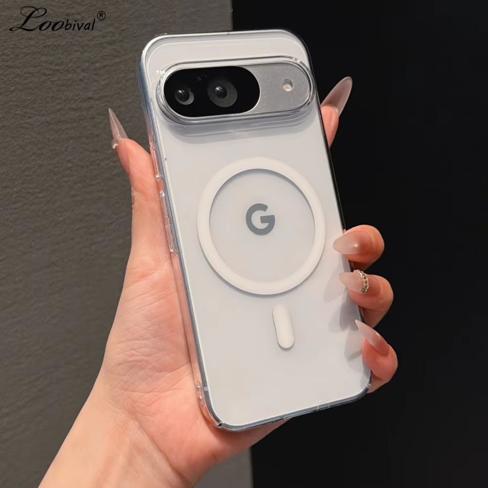 Phone Cases Google Pixel 9 - Transparent for Magsafe Hard PC Case