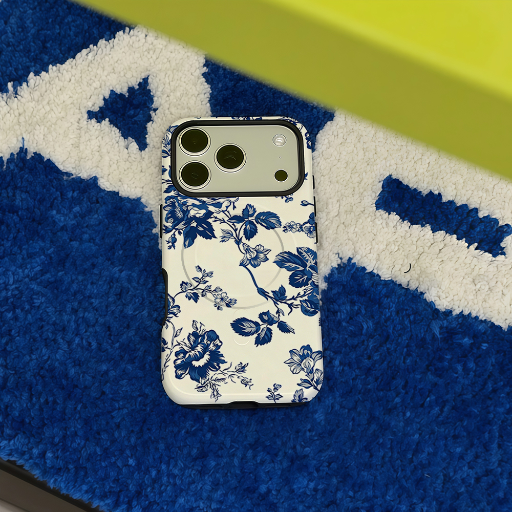 Vintage Blue Rose Phone Case F - Phone Cases Blue 리뷰 및 가격