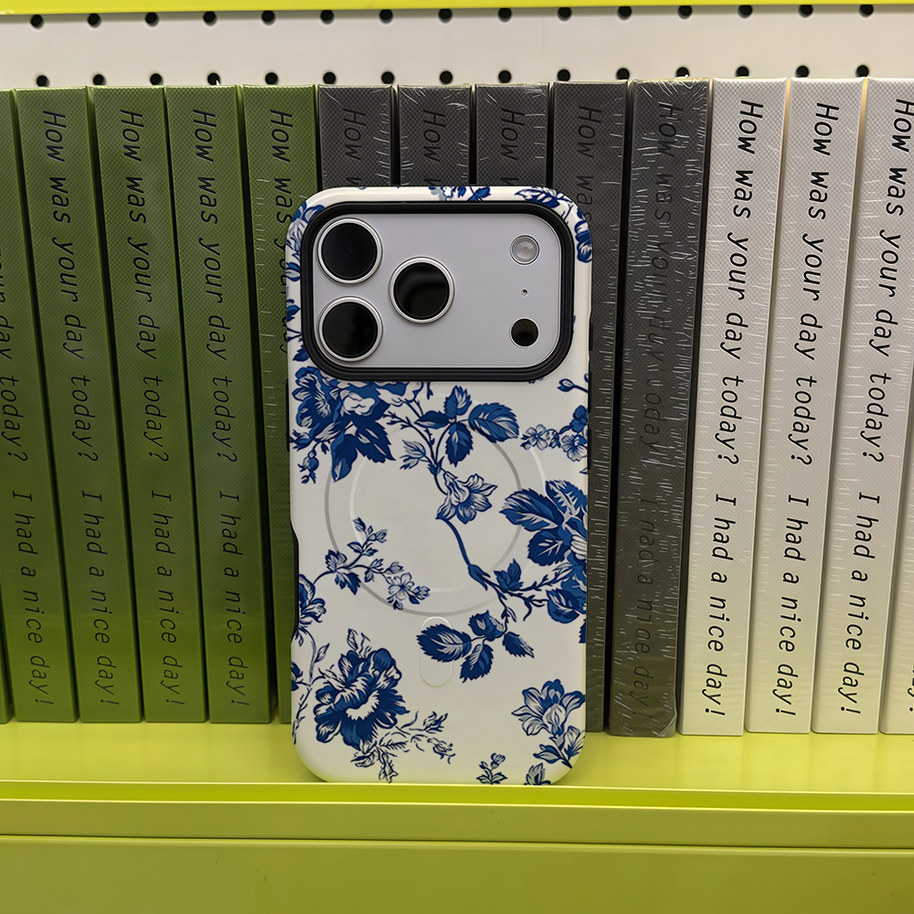 Vintage Blue Rose Phone Case F - Phone Cases Blue 리뷰 및 가격