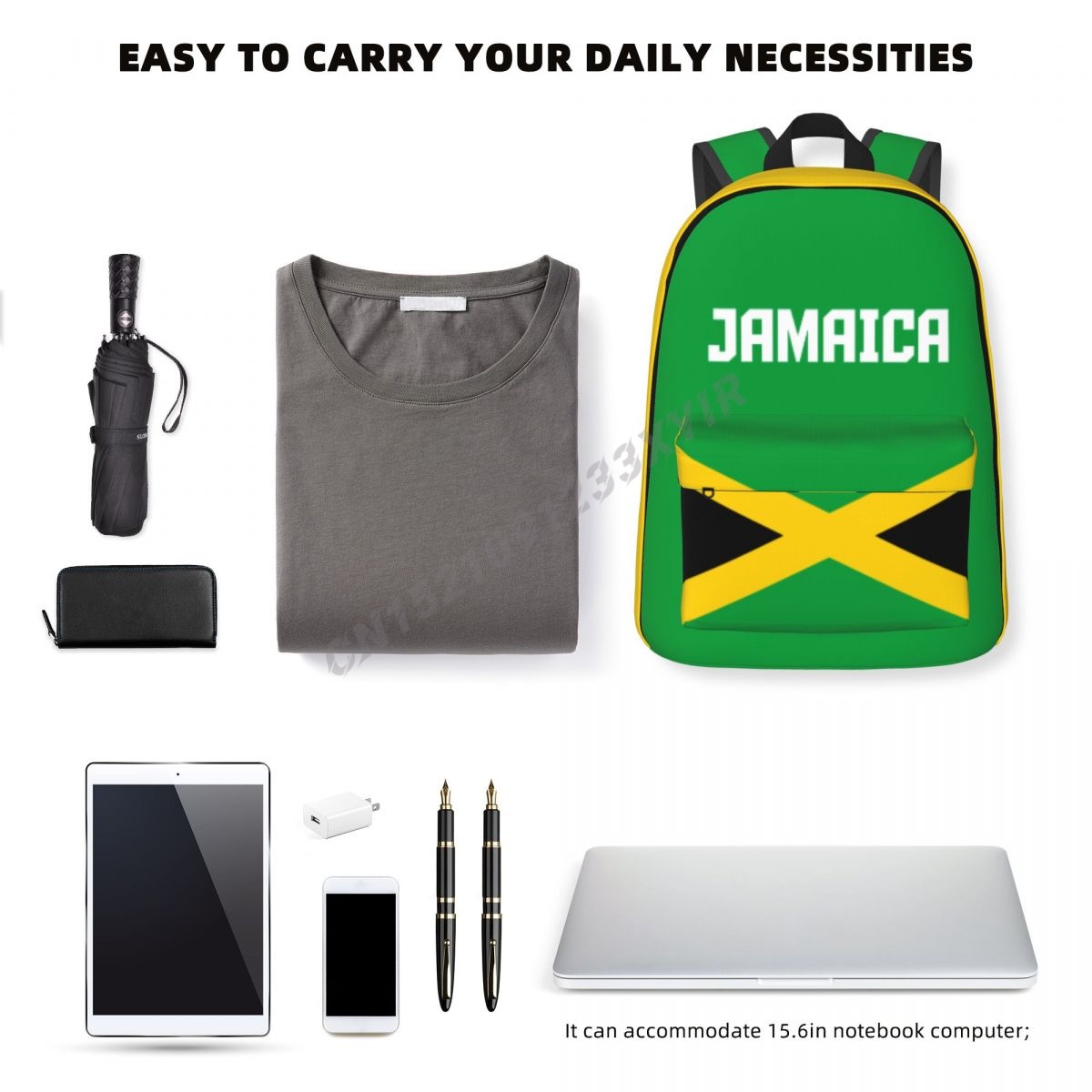 Unisex Backpack Jamaica Flag J - Phone Cases Jamaica 리뷰 및 가격