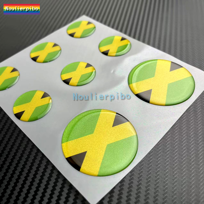 3D Car Sticker Jamaica Logo St - Phone Cases Jamaica 리뷰 및 가격