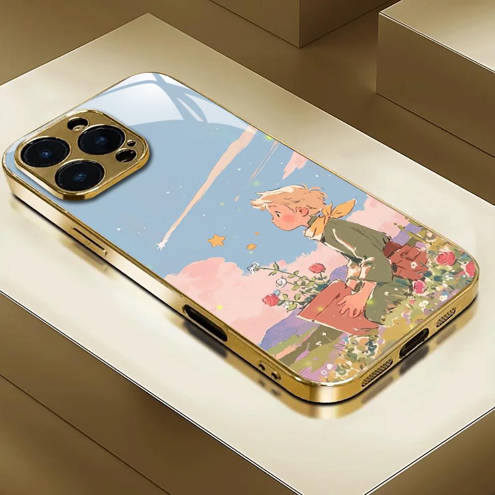 INS Mirror Rose Little Prince  - Phone Cases For Iphone 16 리뷰 및 가격