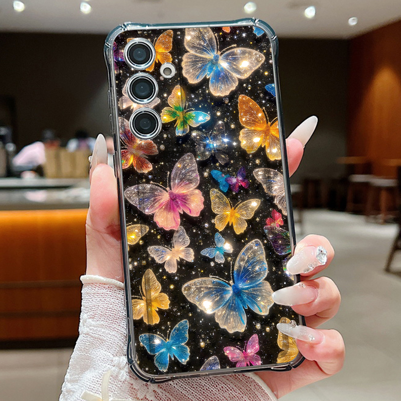 Dream Butterfly Pattern Clear  - Phone Cases Samsung S25 Fe 리뷰 및 가격