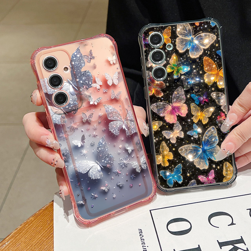Dream Butterfly Pattern Clear  - Phone Cases Samsung S25 Fe 리뷰 및 가격