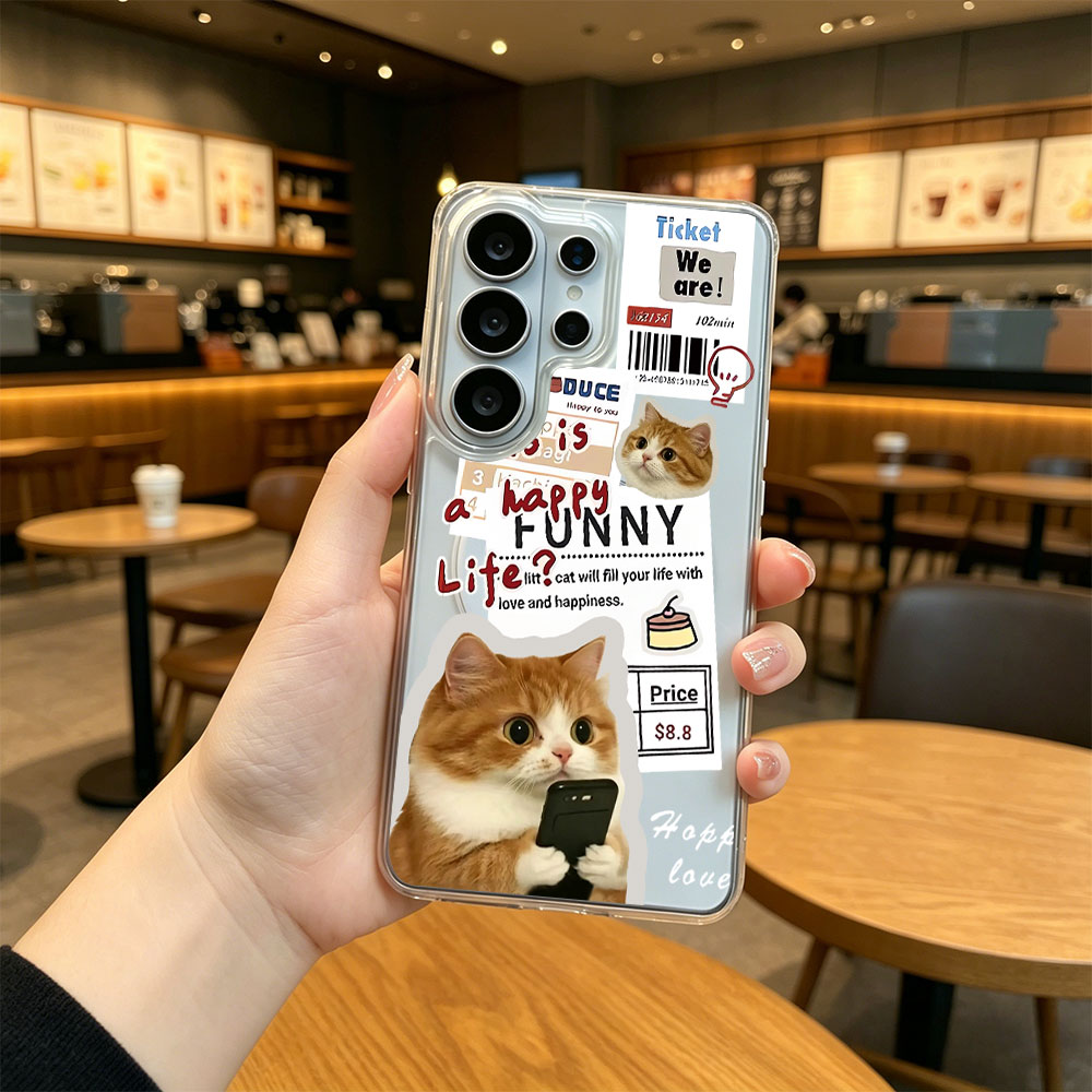 Clear Acrylic Magnetic Phone C - Phone Cases Samsung S25 Fe 리뷰 및 가격
