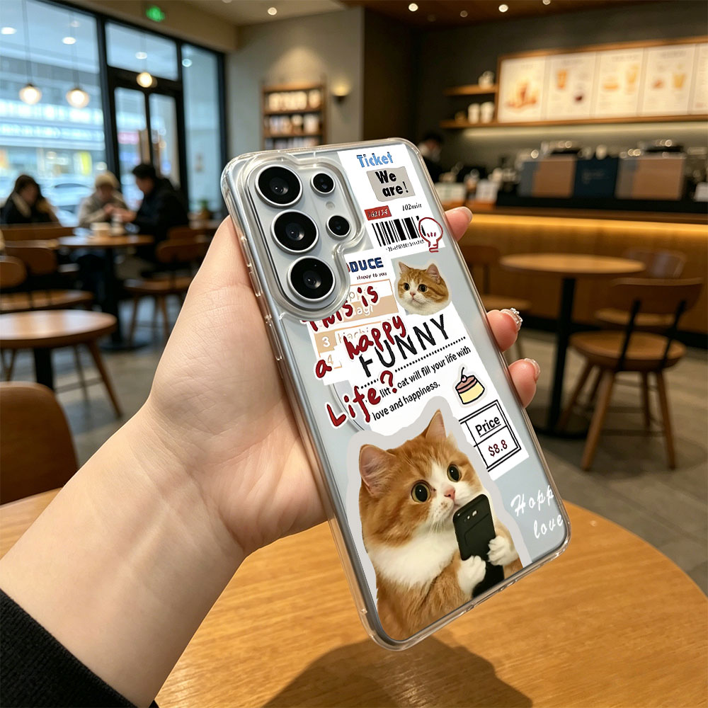 Clear Acrylic Magnetic Phone C - Phone Cases Samsung S25 Fe 리뷰 및 가격