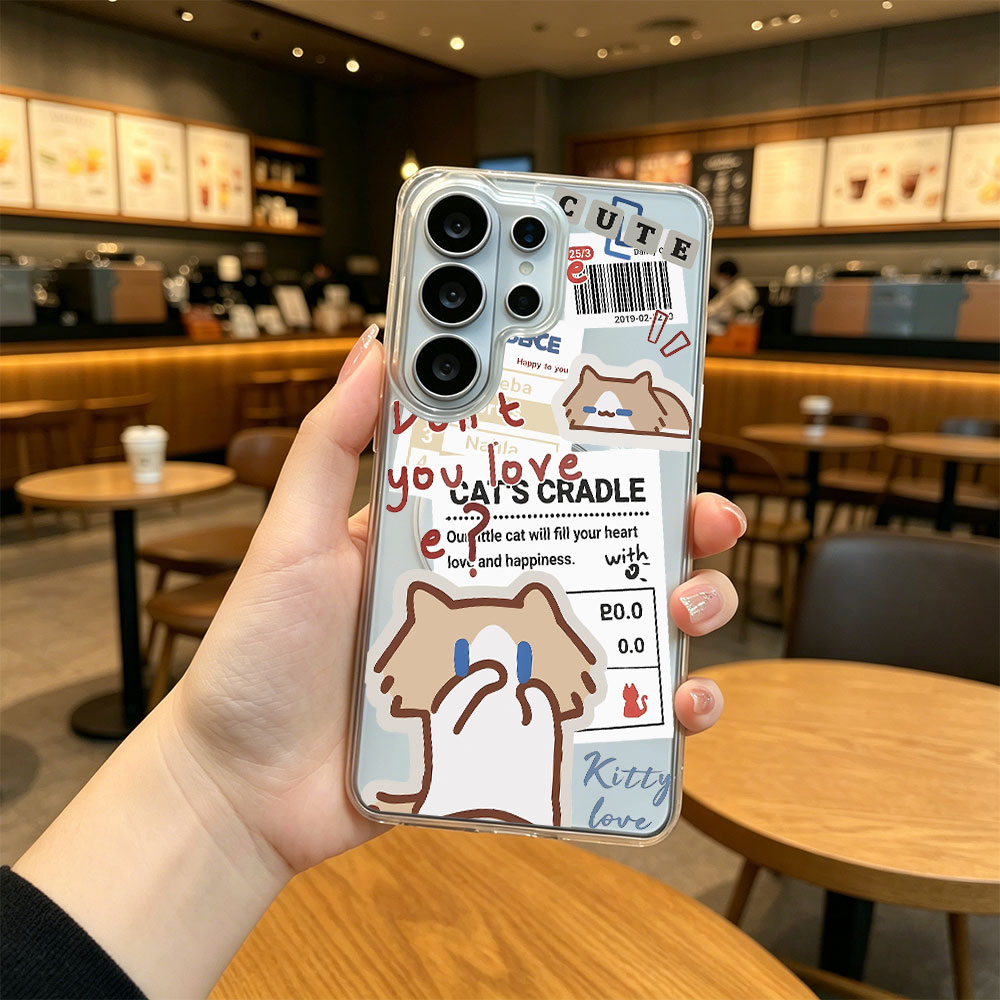 Clear Acrylic Magnetic Phone C - Phone Cases Samsung S25 Fe 리뷰 및 가격