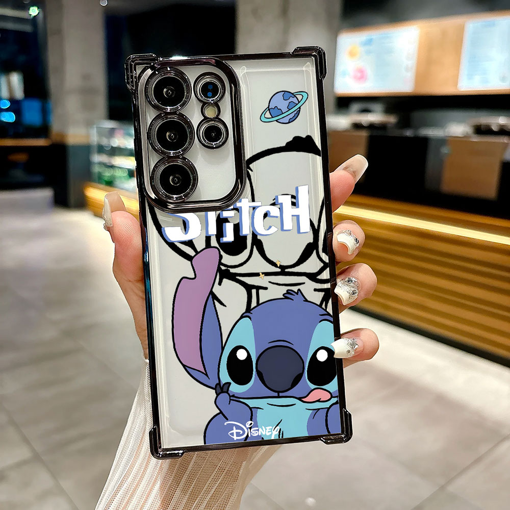 Stitch Line Background Silicon - Phone Cases Samsung S25 Fe 리뷰 및 가격