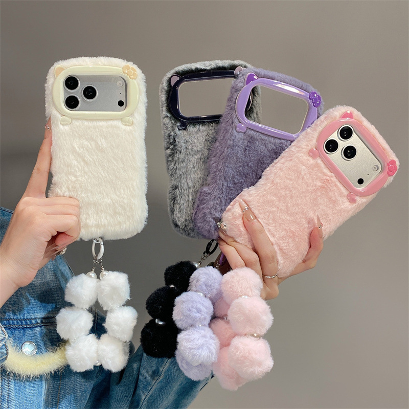 Luxury Solid Colors Furry Plus - Phone Cases Iphone 리뷰 및 가격