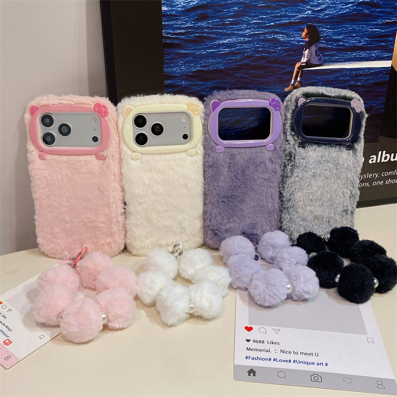 Luxury Solid Colors Furry Plus - Phone Cases Iphone 리뷰 및 가격