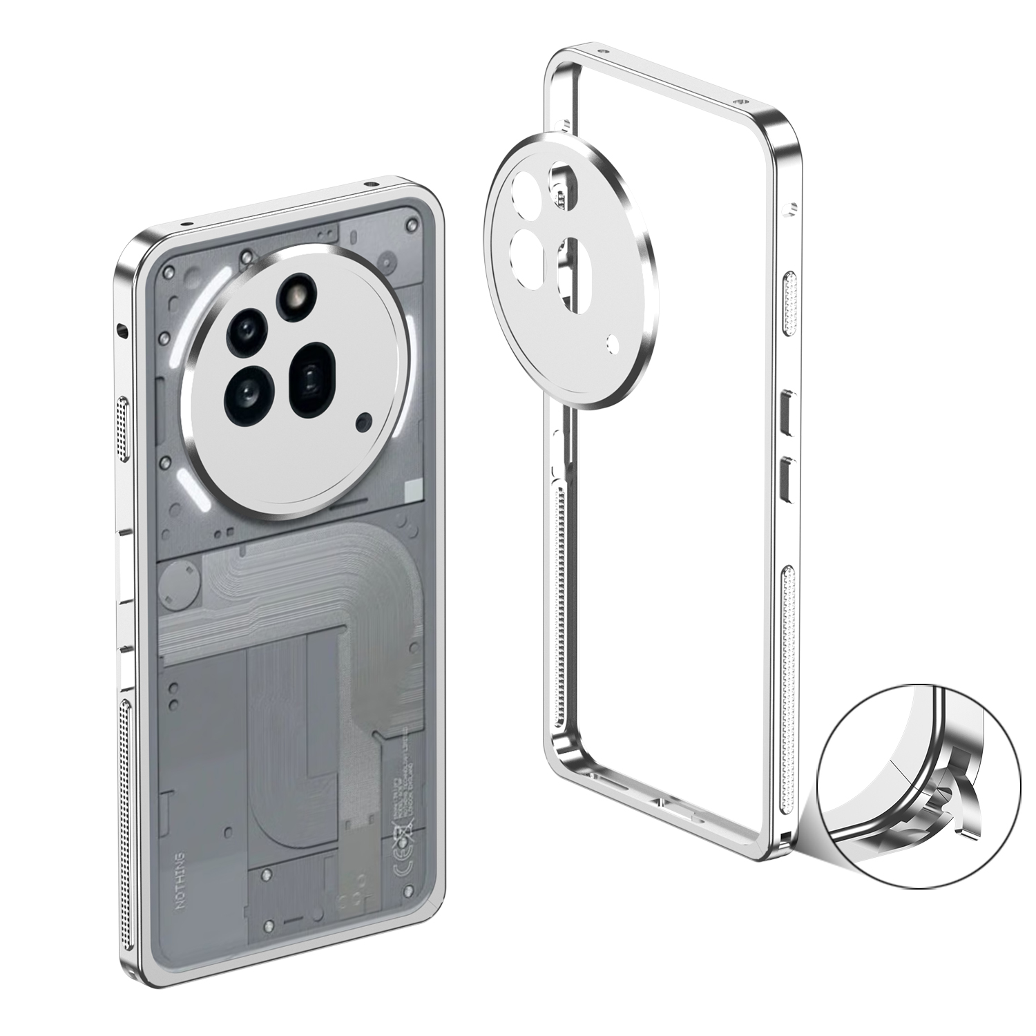 Luxury Bumper Case For Nothing - Phone Cases Nothing 3A 리뷰 및 가격