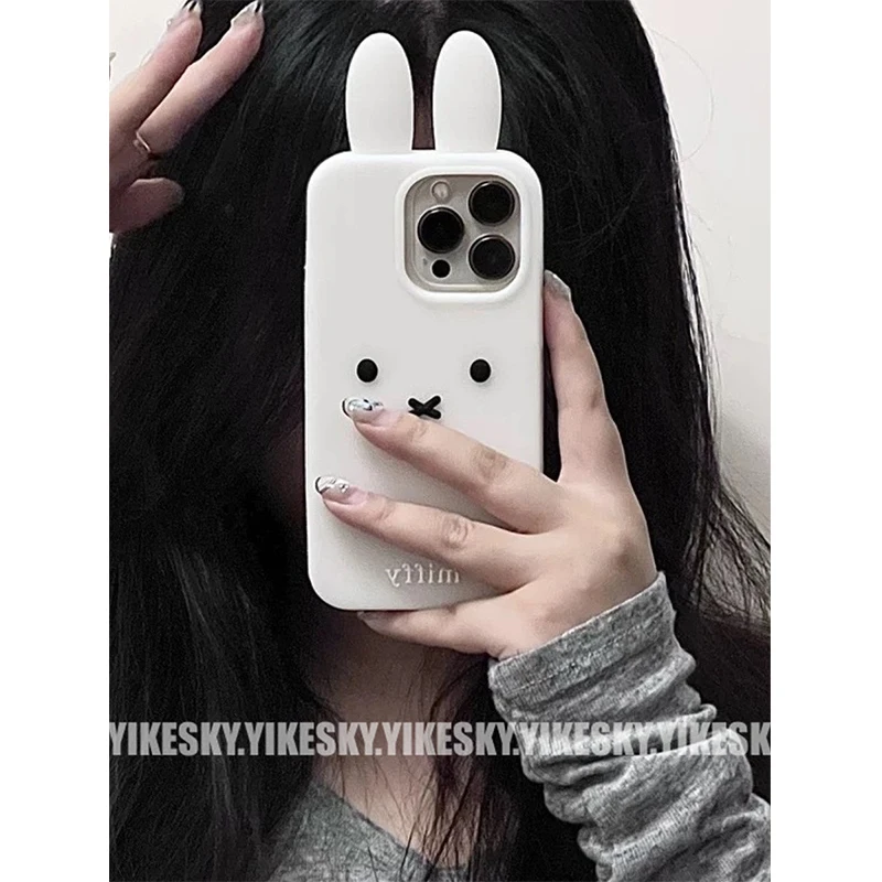 Kawaii Miffy Iphone 11/12/13/1 - Phone Cases Rubber 리뷰 및 가격