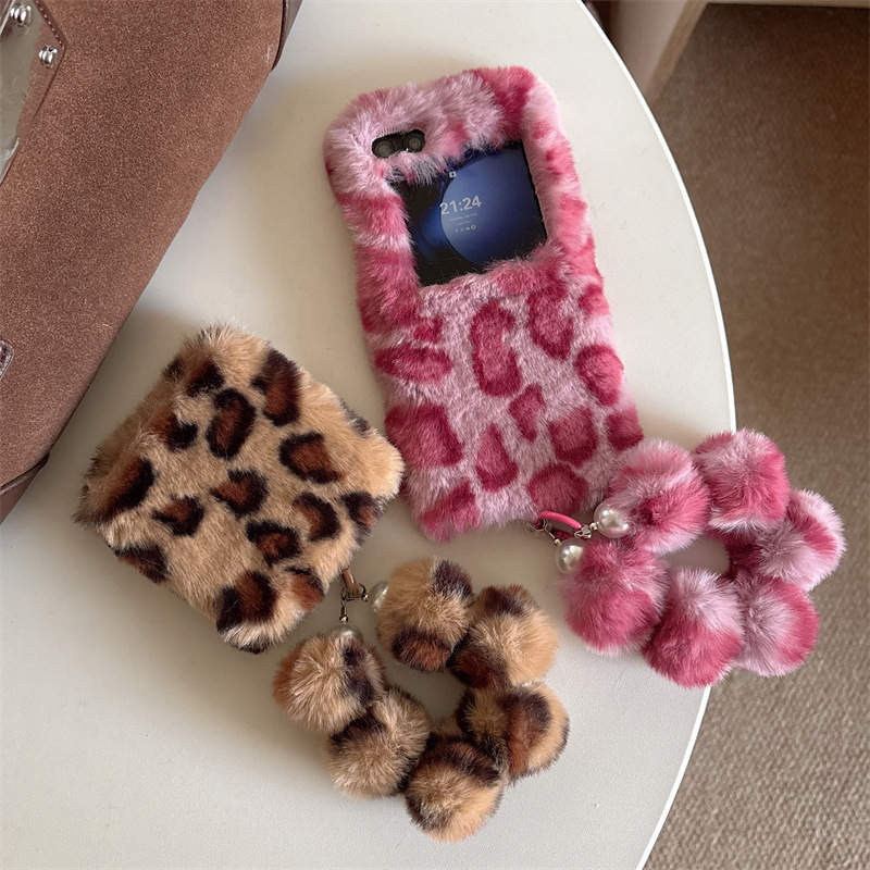 Fashion Leopard Print Fluffy P - Phone Cases Samsung 리뷰 및 가격