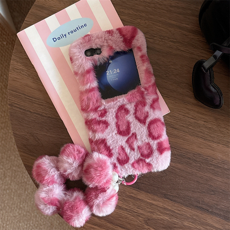 Fashion Leopard Print Fluffy P - Phone Cases Samsung 리뷰 및 가격