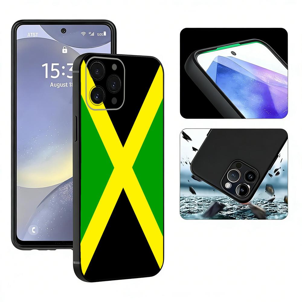 Phone Case Black Soft TPU Case - Phone Cases Jamaica 리뷰 및 가격