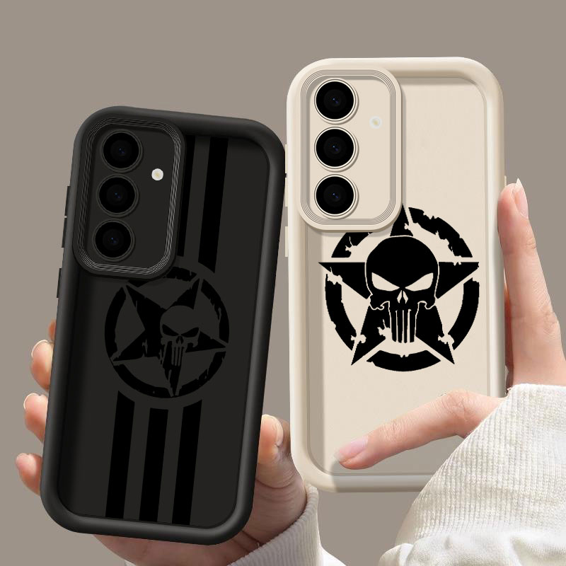 The Punisher Marvel Art Fundas - Phone Cases Samsung S25 Fe 리뷰 및 가격