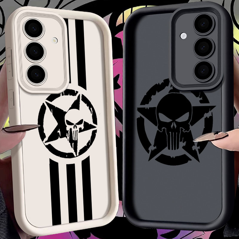 The Punisher Marvel Art Fundas - Phone Cases Samsung S25 Fe 리뷰 및 가격