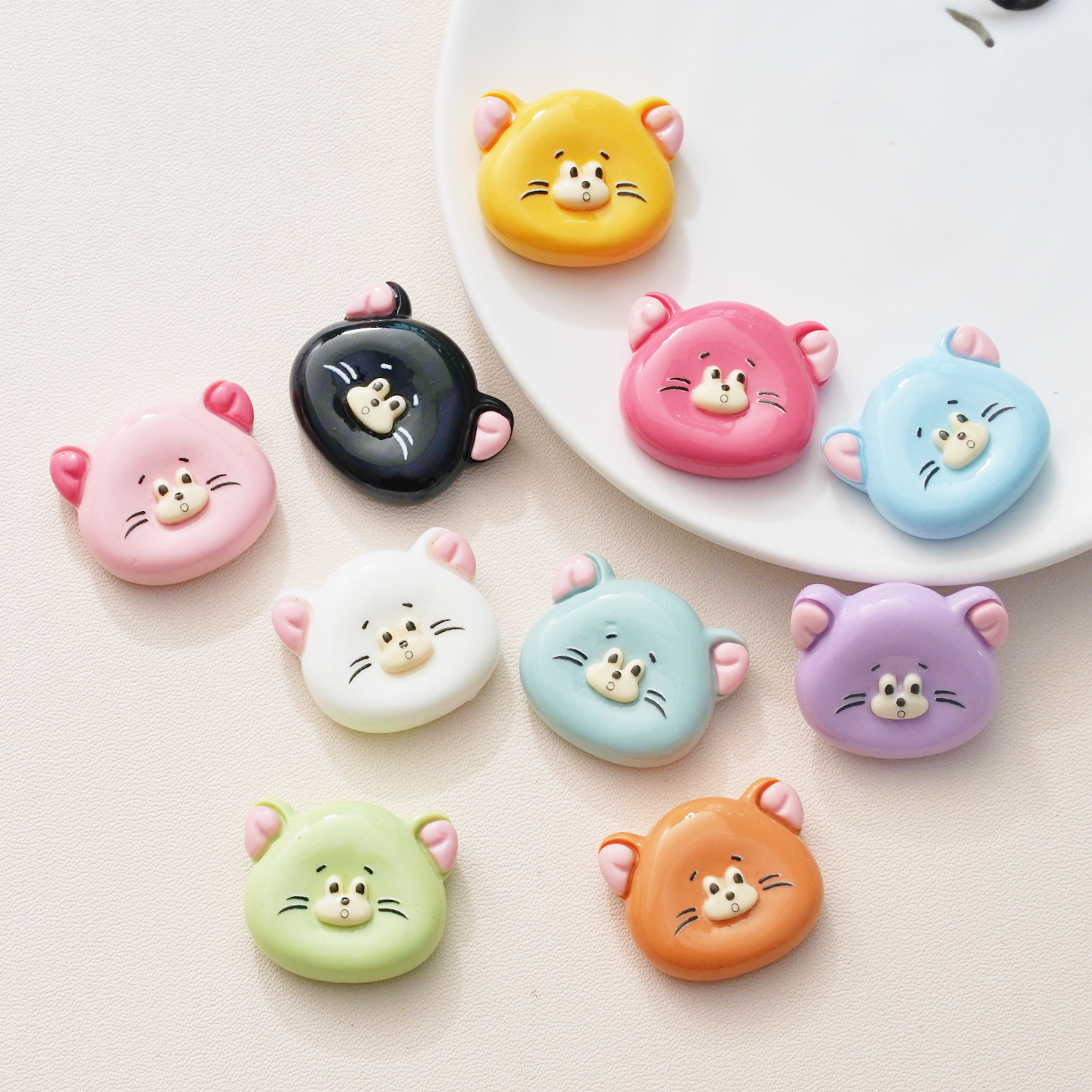 10PCS New Cute Cartoon Cream R - Phone Cases Rubber 리뷰 및 가격