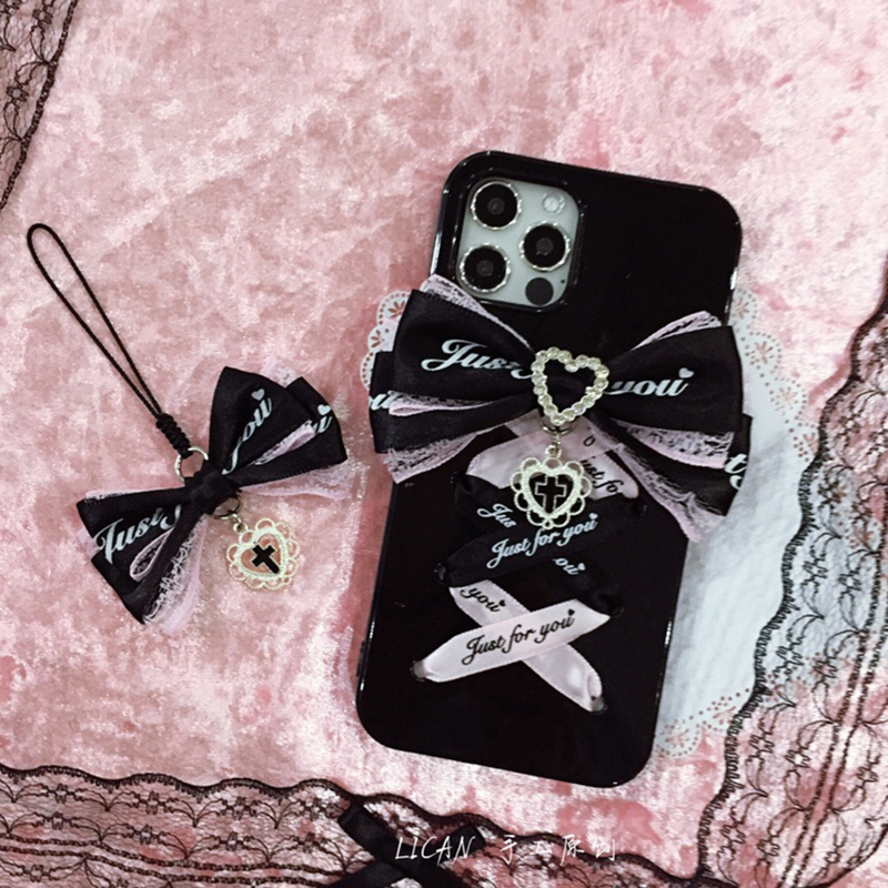 Jirai Kei Ribbon Bow Phone Cas - Phone Cases Liverpool 리뷰 및 가격