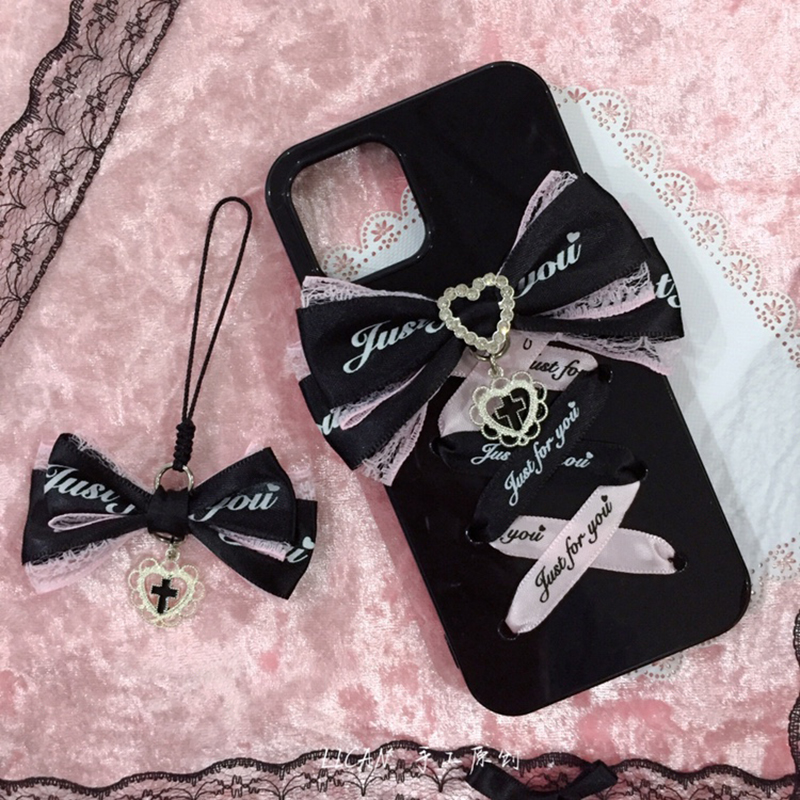 Jirai Kei Ribbon Bow Phone Cas - Phone Cases Liverpool 리뷰 및 가격