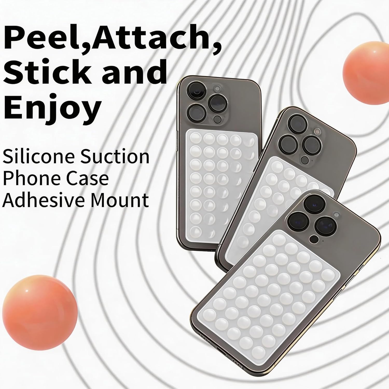 2PCS Silicone Suction Phone Ca - Phone Cases Rubber 리뷰 및 가격