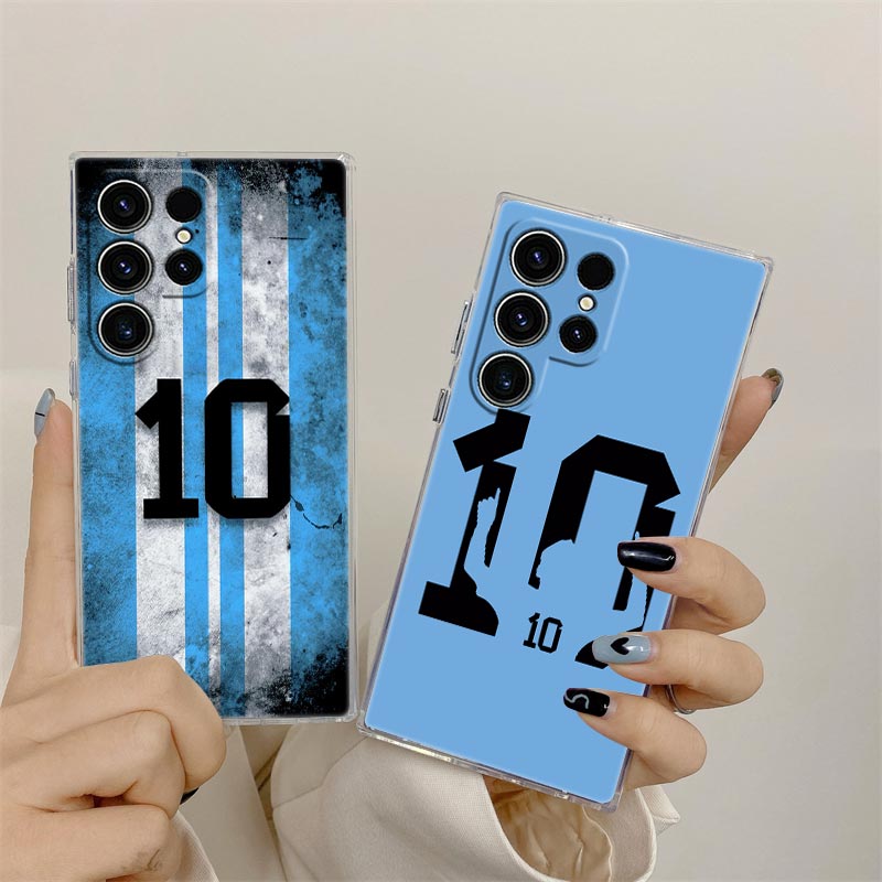 Cool Football Number 10 Transp - Phone Cases Samsung S25 Fe 리뷰 및 가격