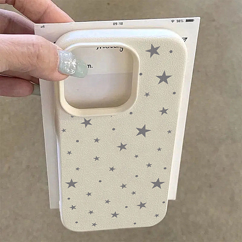 INS Gray Stars Phone Case for  - Phone Cases Blue 리뷰 및 가격