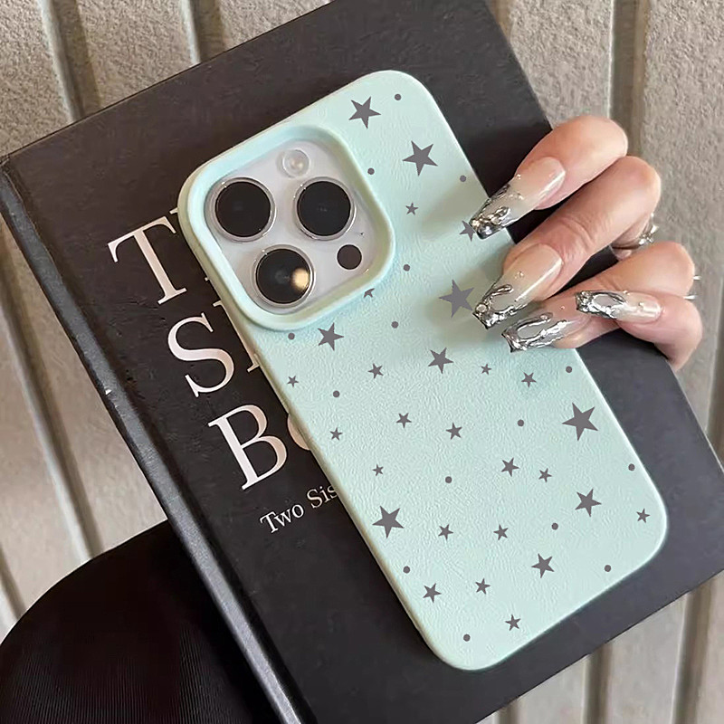 INS Gray Stars Phone Case for  - Phone Cases Blue 리뷰 및 가격