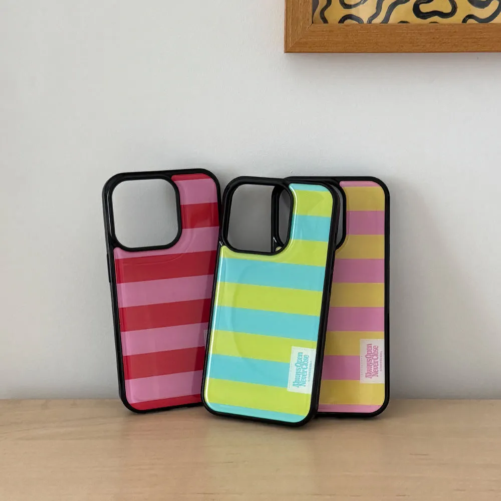 Korean Ins Summer Full Screen  - Phone Cases Blue 리뷰 및 가격