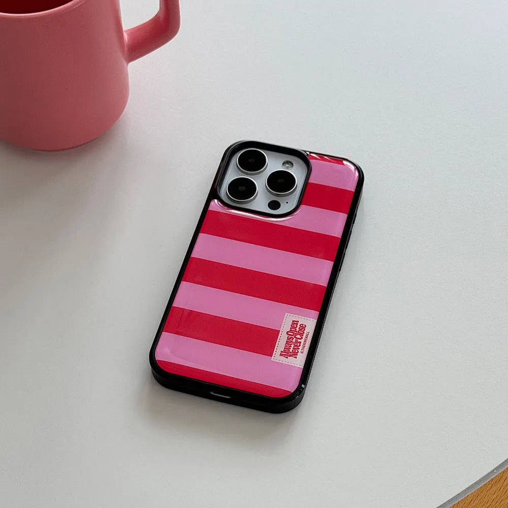 Korean Ins Summer Full Screen  - Phone Cases Blue 리뷰 및 가격