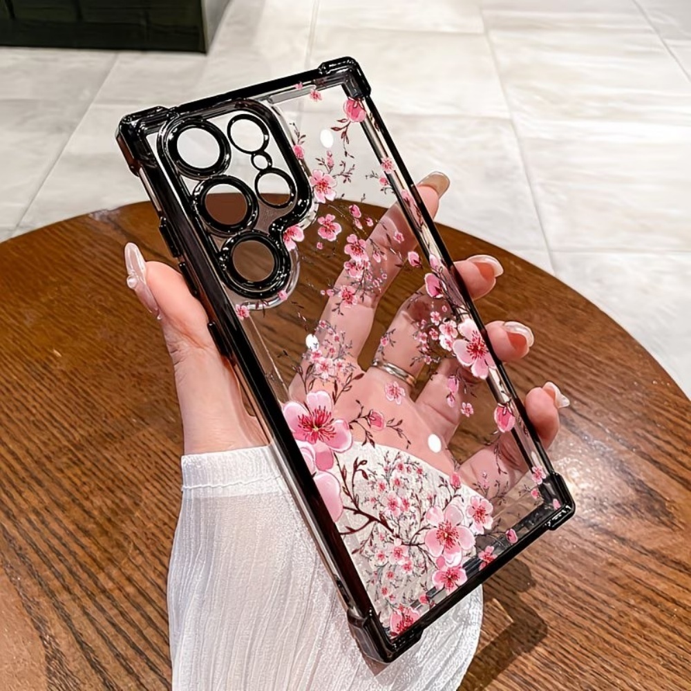 Cherry Blossom Electroplated F - Phone Cases Samsung S25 Fe 리뷰 및 가격
