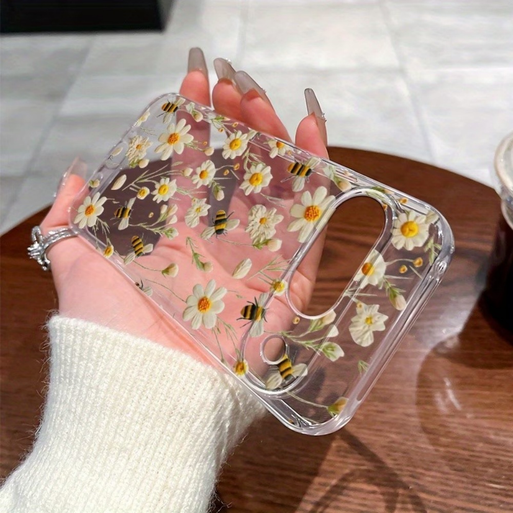 Cute Honeybee Flower Pattern S - Phone Cases Google Pixel 9 리뷰 및 가격