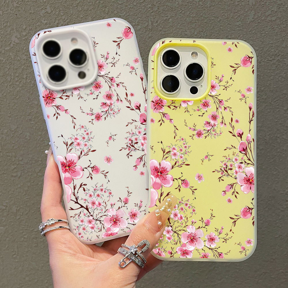 Pink Sakura Flower Pattern Pho - Phone Cases Samsung S25 Fe 리뷰 및 가격
