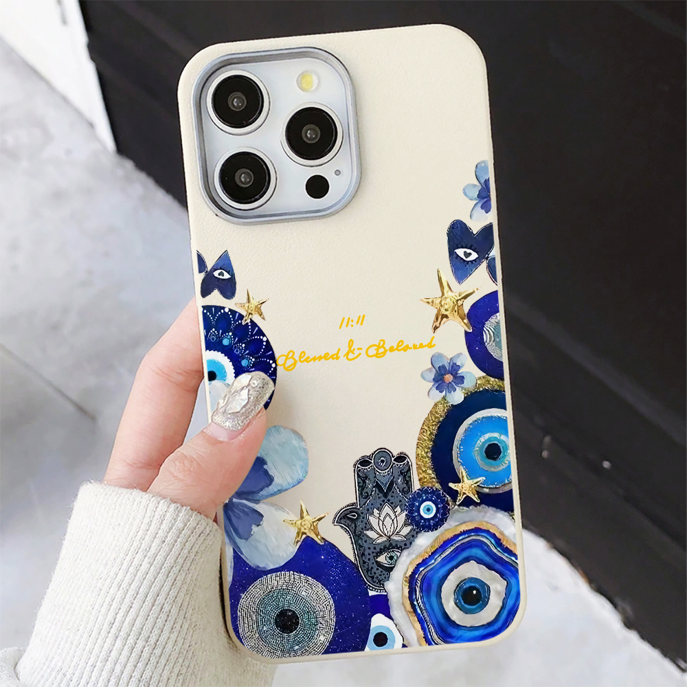 The Blue Evil Eye Phone Case F - Phone Cases Blue 리뷰 및 가격