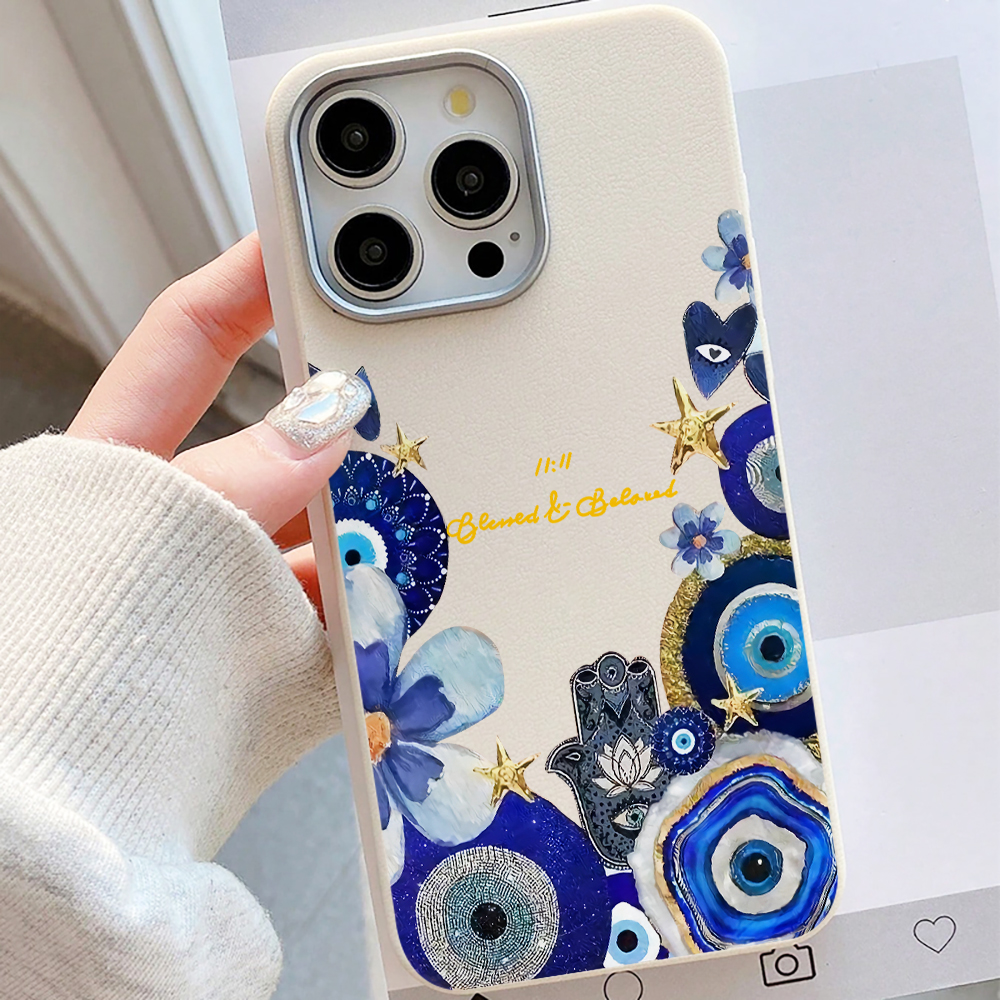 The Blue Evil Eye Phone Case F - Phone Cases Blue 리뷰 및 가격