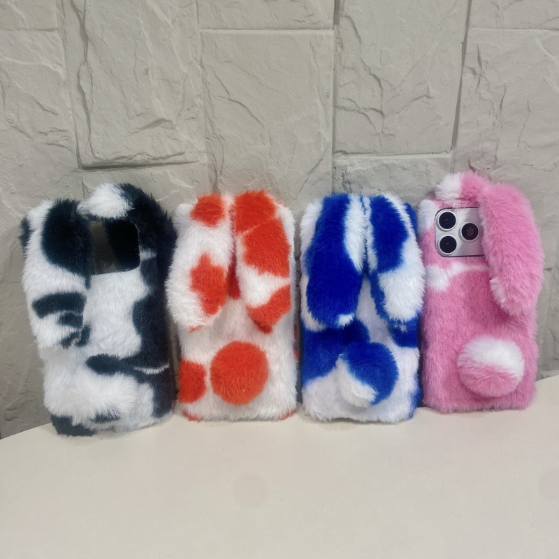 Cute Rabbit Design Fluffy Phon - Phone Cases Iphone 리뷰 및 가격