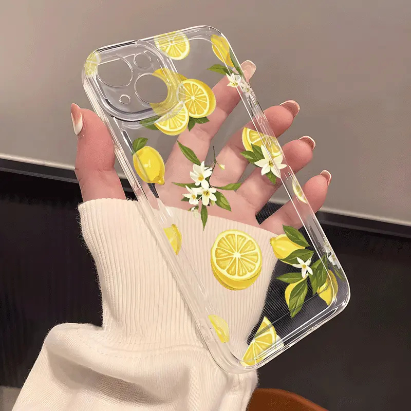 Summer Fruit Lemon Flower Clea - Phone Cases Samsung S25 Fe 리뷰 및 가격