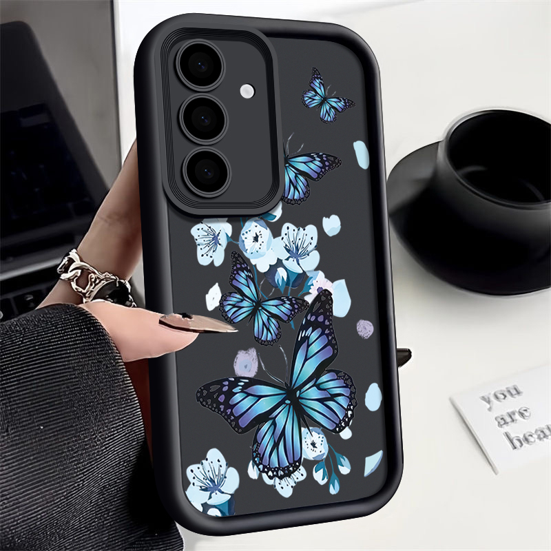 Blue Butterfly TPU Case For Sa - Phone Cases Blue 리뷰 및 가격