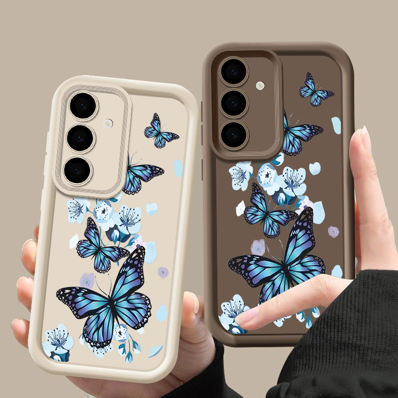 Blue Butterfly TPU Case For Sa - Phone Cases Blue 리뷰 및 가격