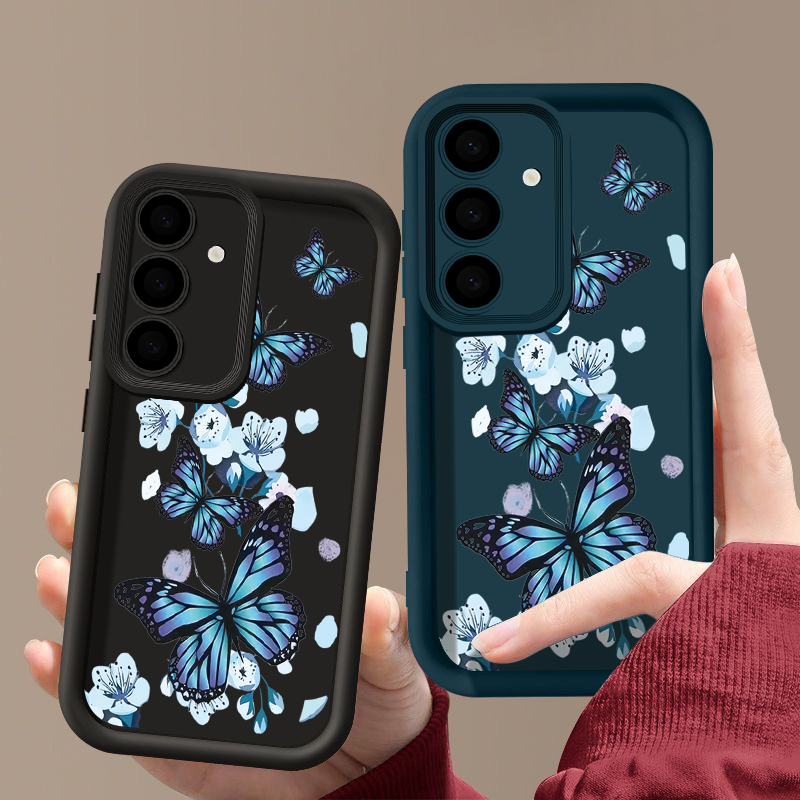 Blue Butterfly TPU Case For Sa - Phone Cases Blue 리뷰 및 가격