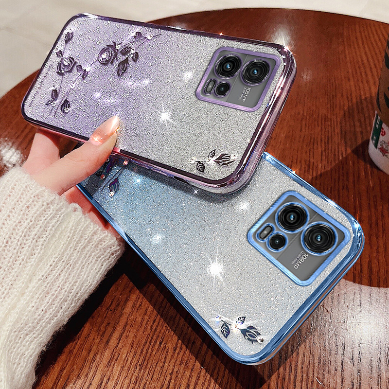 Plating Floral Case for Motoro - Phone Cases Motorola Edge 2025 리뷰 및 가격