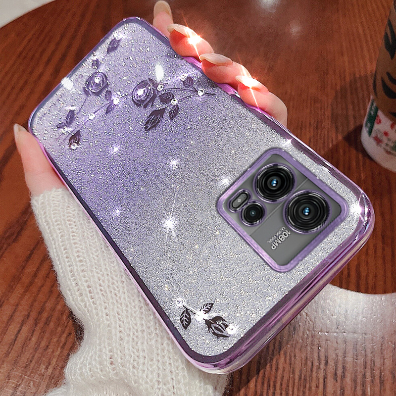 Plating Floral Case for Motoro - Phone Cases Motorola Edge 2025 리뷰 및 가격