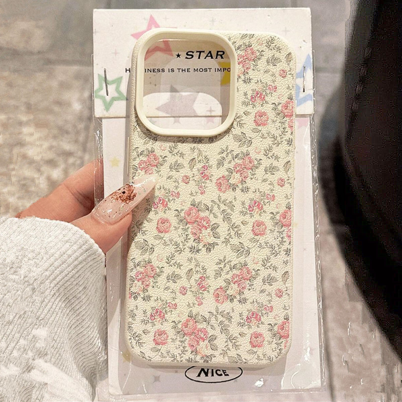 Adorable Girl Floral White Cla - Phone Cases Blue 리뷰 및 가격