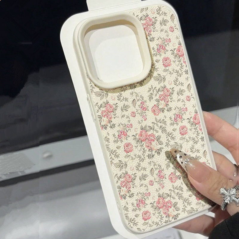 Adorable Girl Floral White Cla - Phone Cases Blue 리뷰 및 가격