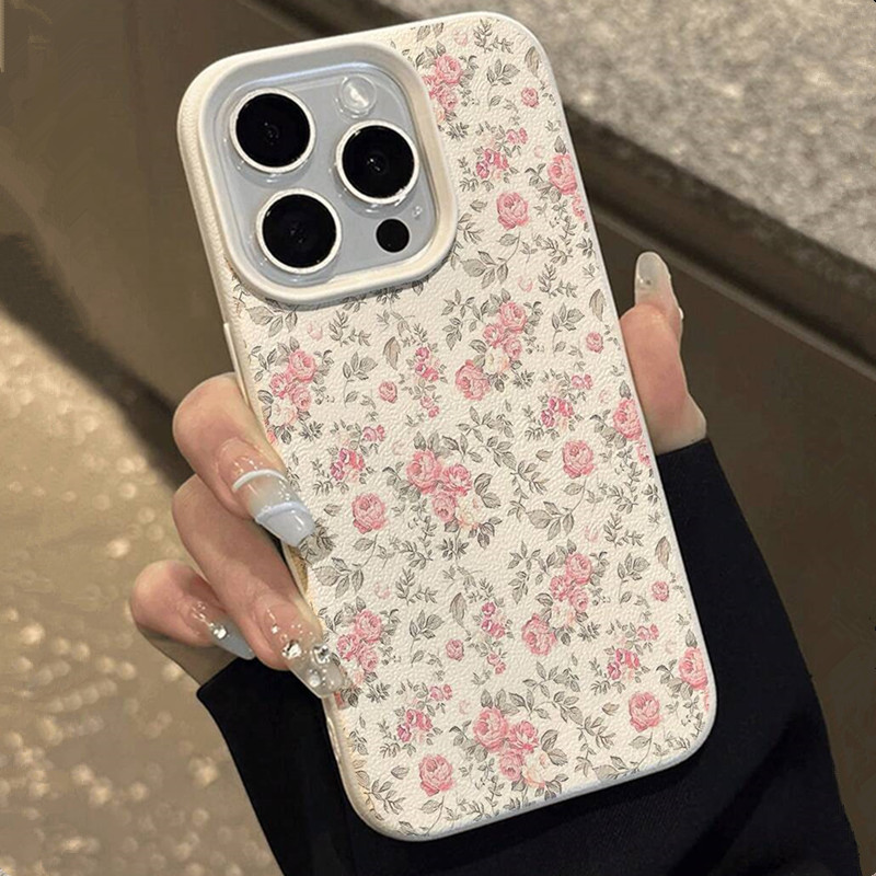 Adorable Girl Floral White Cla - Phone Cases Blue 리뷰 및 가격
