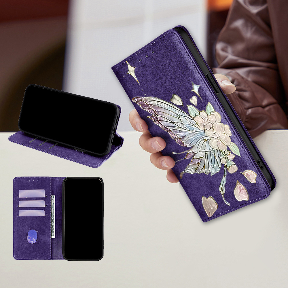 Painted Magnetic Flip Leather  - Phone Cases Samsung S25 Fe 리뷰 및 가격