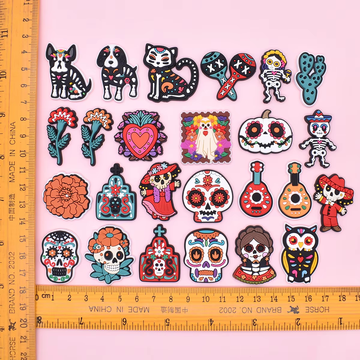 100PCS Mexico Day of the Dead  - Phone Cases Rubber 리뷰 및 가격