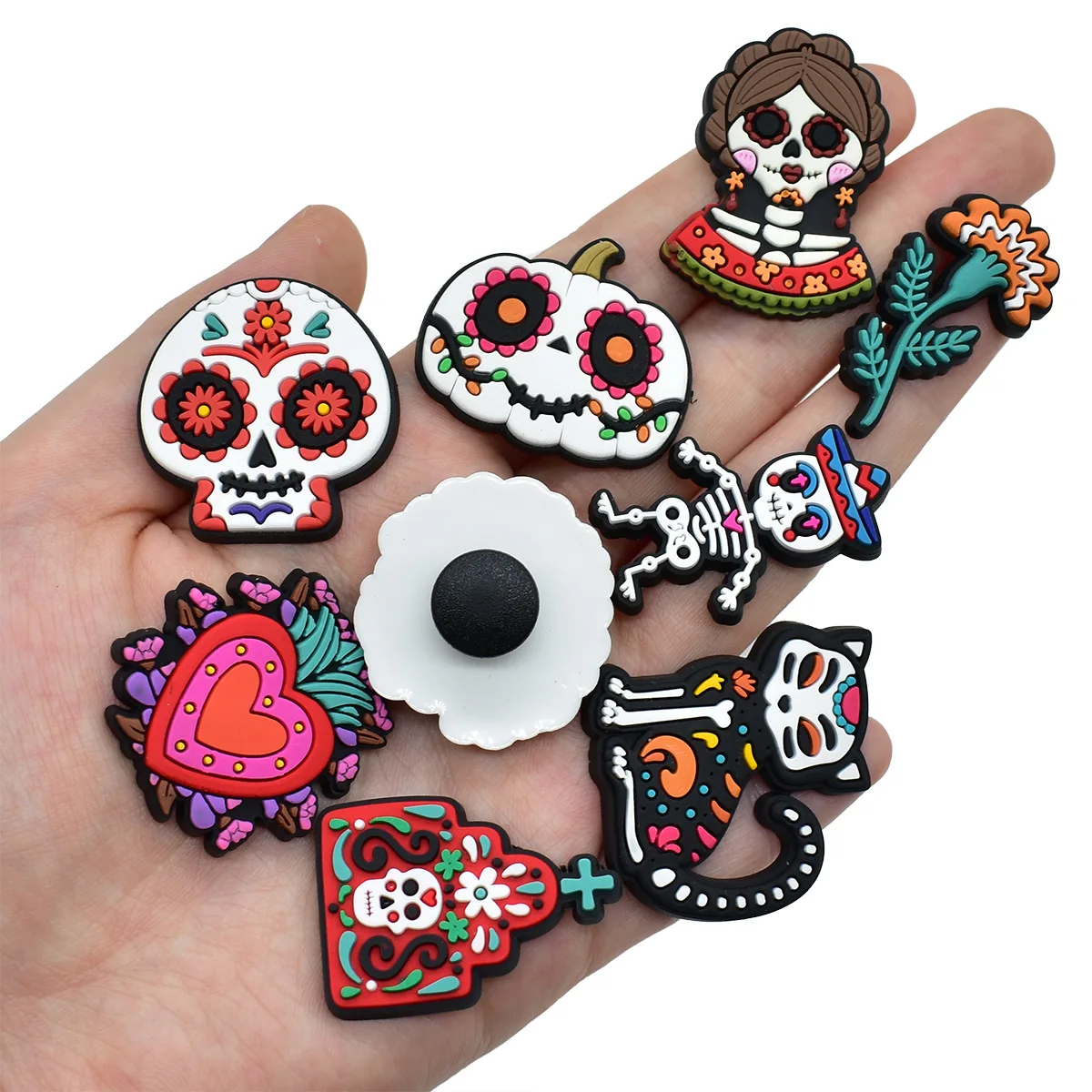 100PCS Mexico Day of the Dead  - Phone Cases Rubber 리뷰 및 가격